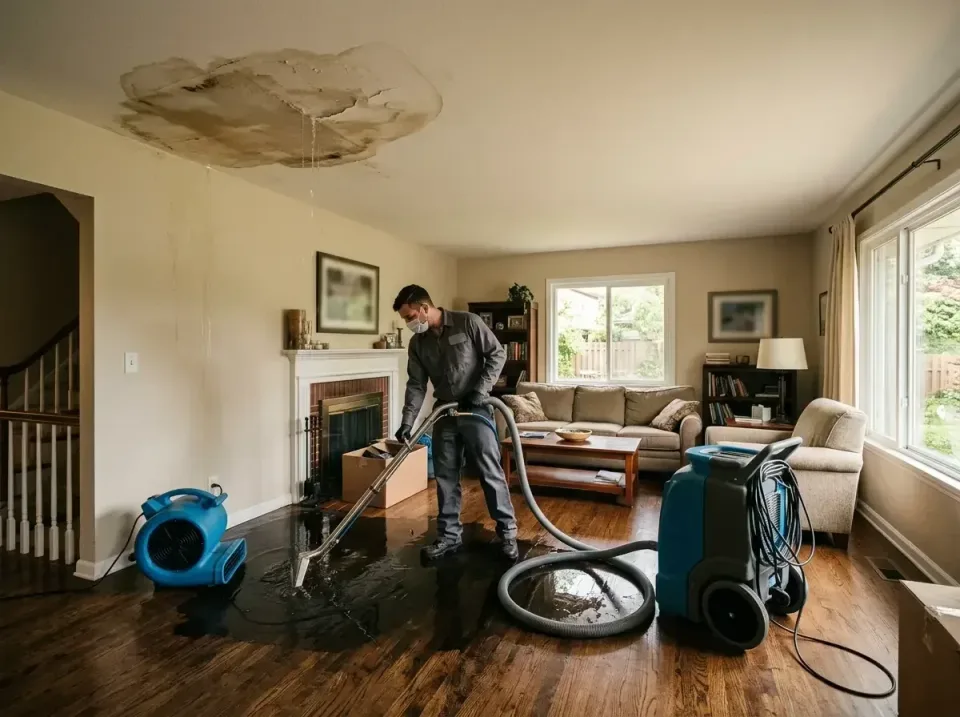 attic-pipe-burst-ceiling-drip-008 — frequently asked questions, Water Damage Restoration & Carpet Care in Water Valley, MS